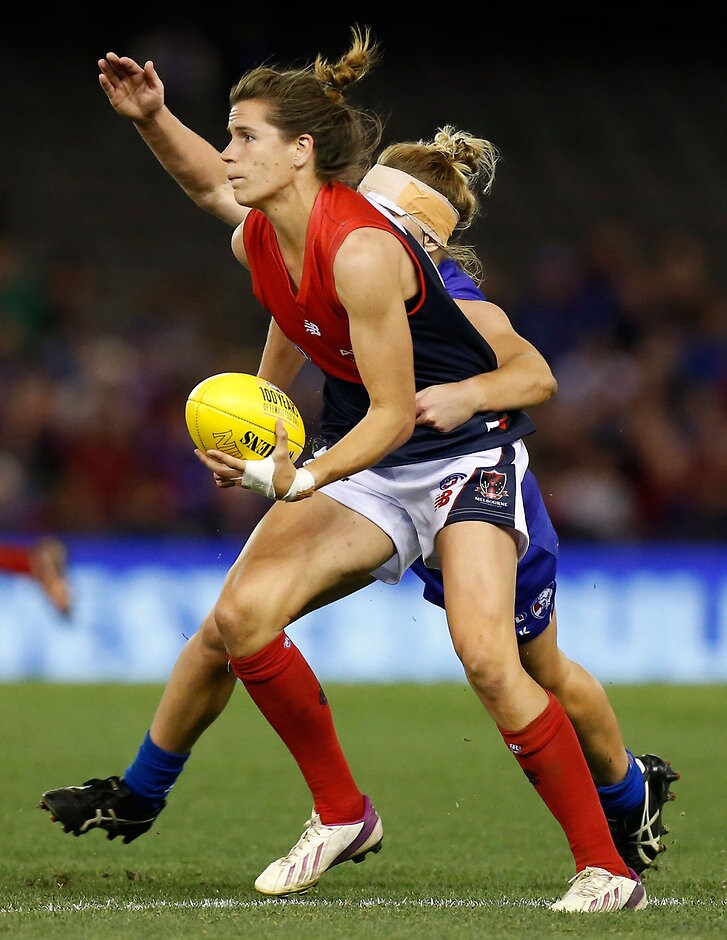 AFL 2015 Media - Western Bulldogs v Melbourne Womens Match A high-profile women's is being looked at for the bye round before the finals - ${keywords}